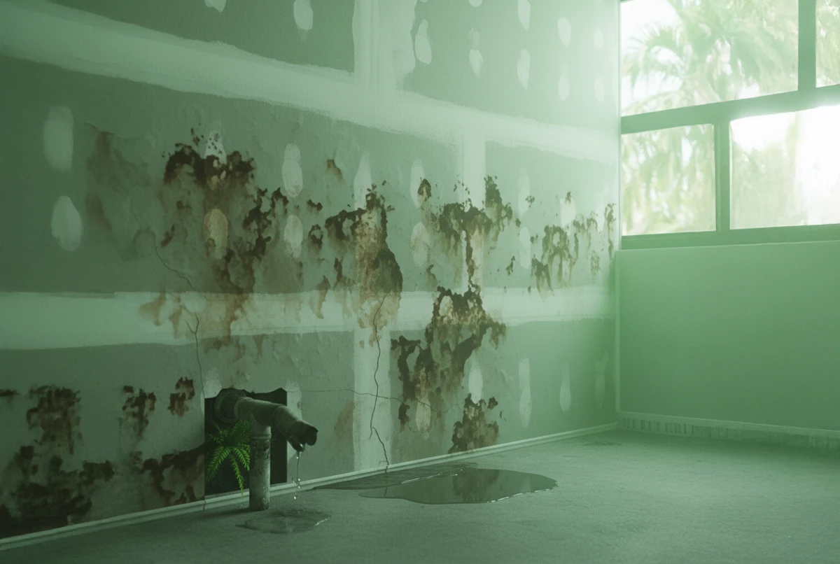 Hidden Moisture Behind Walls in Florida Homes