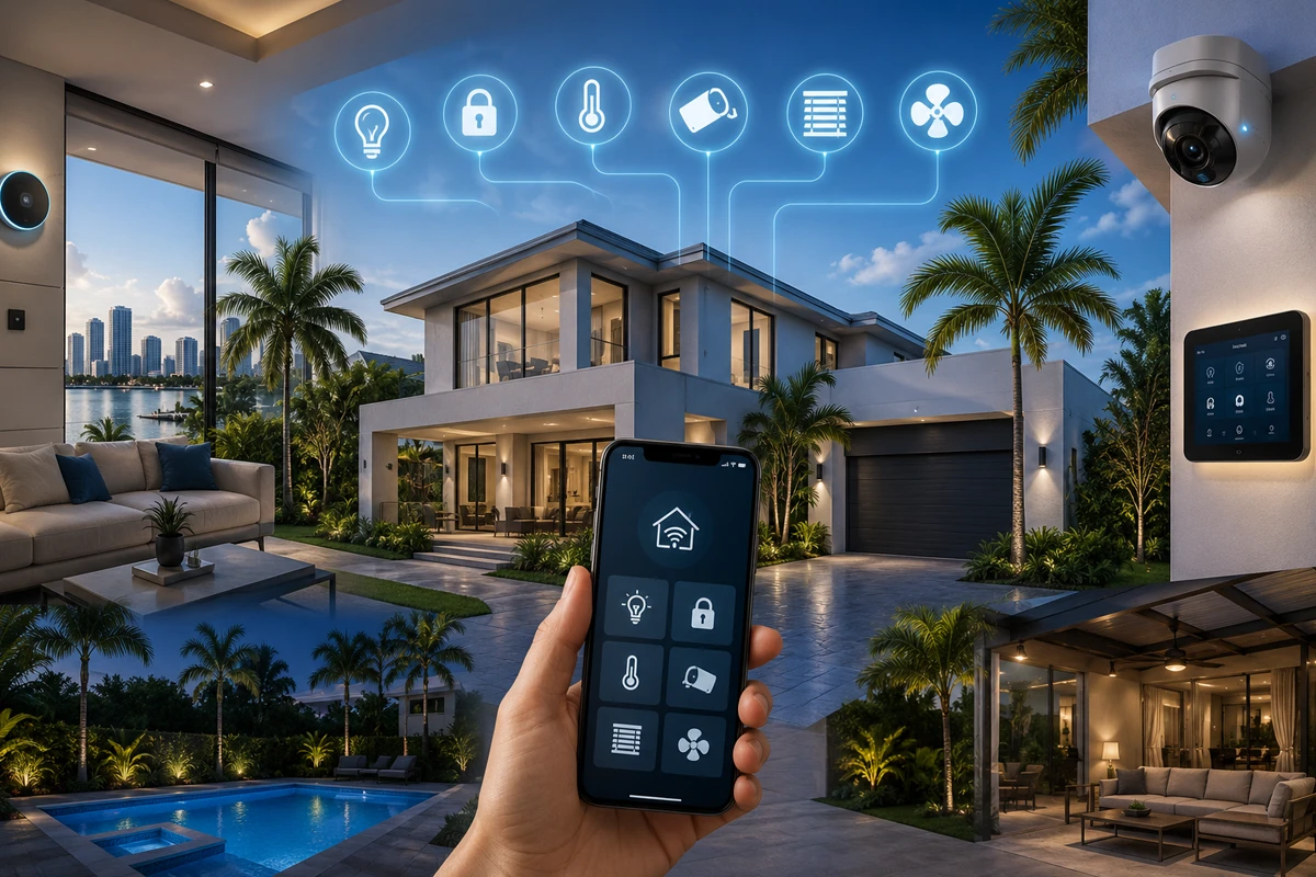 Smart Home Automation in South Florida Upgrades That Add Real Value to Your Home