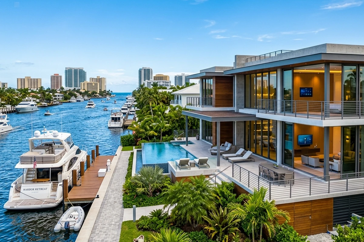 Smart Homes in Harbor Village Modern Waterfront Living in Fort Lauderdale