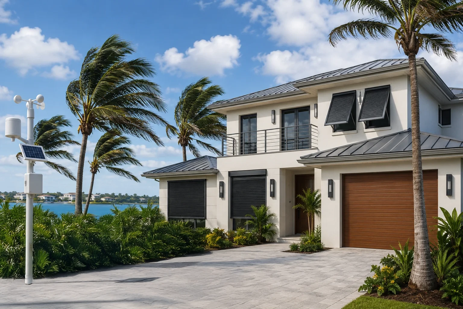 Hurricane Smart Home Systems for Waterfront Homes in South Florida Protecting Coastal Properties with Smart Technology