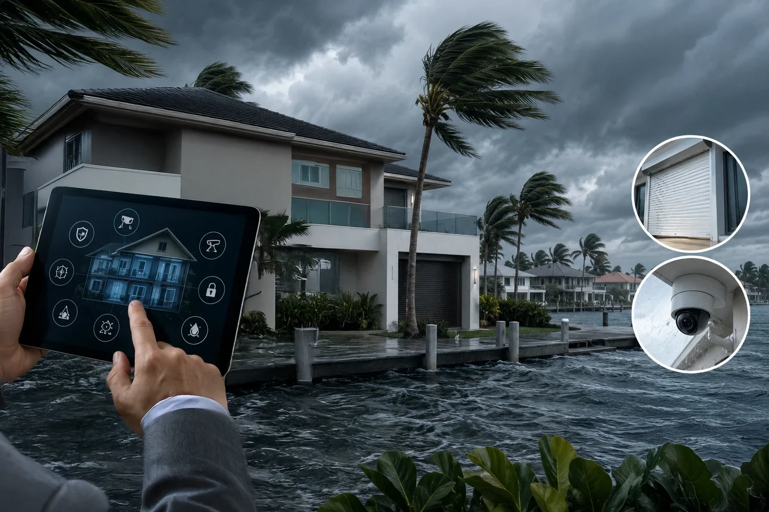 Hurricane Smart Home Systems for Waterfront Homes in South Florida Protecting Coastal Properties with Smart Technology